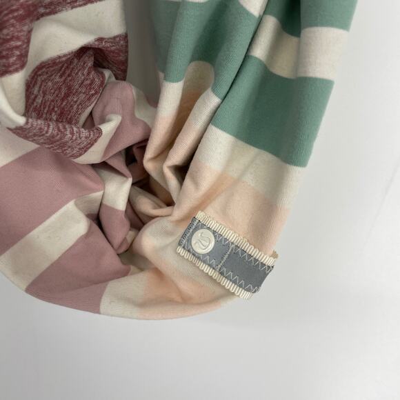 Lululemon Scarf Vinyasa Wrap One Size Triplet Twin Stripe Heathered Angel Wing - Picture 3 of 5
